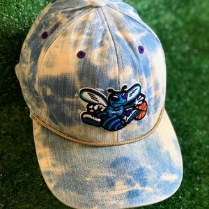Acid Wash Denim Charlotte Hornets SnapBack
